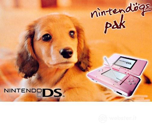 Nintendo DS - Rosa +Nintendogs Dachshund Nintendo DS - Rosa +Nintendogs Dachshund