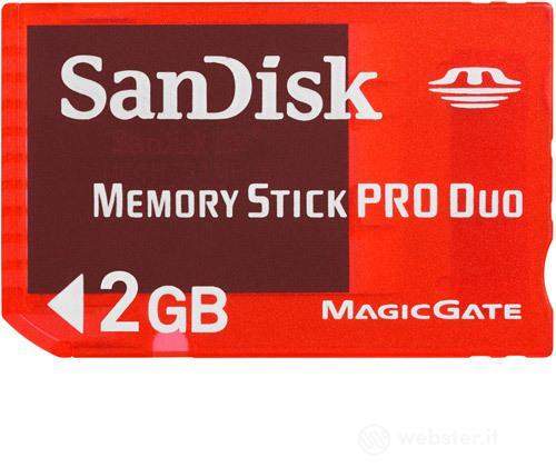 Sandisk Memory Stick Pro Duo Gaming 2GB Sandisk Memory Stick Pro Duo Gaming 2GB