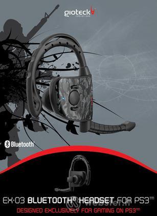 EX-03 Bluetooth Headset PS3 EX-03 Bluetooth Headset PS3