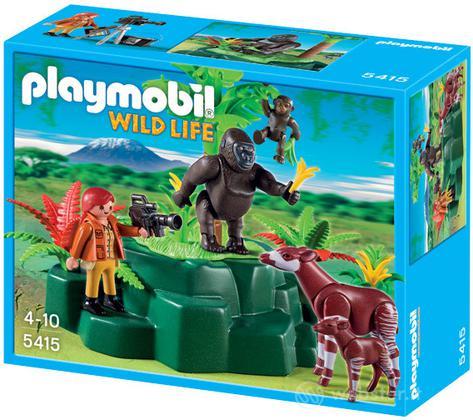 PLAYMOBIL Gorilla e Okapi sulla Collina PLAYMOBIL Gorilla e Okapi sulla Collina