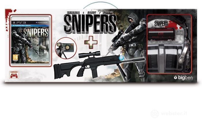 Snipers + fucile black+cuffia elicopter Snipers + fucile black+cuffia elicopter