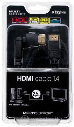 BB Cavo HDMI 1.4 2.5mt compatib. TV3d LX BB Cavo HDMI 1.4 2.5mt compatib. TV3d LX