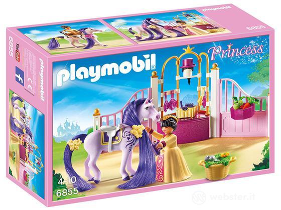 PLAYMOBIL Stalla Reale Con Purosangue PLAYMOBIL Stalla Reale Con Purosangue