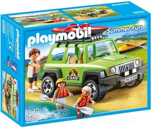 PLAYMOBIL Escursione Con Jeep E Canoa PLAYMOBIL Escursione Con Jeep E Canoa
