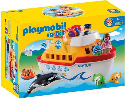 PLAYMOBIL Traghetto con Bimbi e Animali PLAYMOBIL Traghetto con Bimbi e Animali