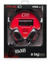 PS3 Cuffia Gaming Headset+Mic Hs10 Bigbe