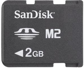 PSP Go!SanDisk Memory Stick Micro M2 2Gb