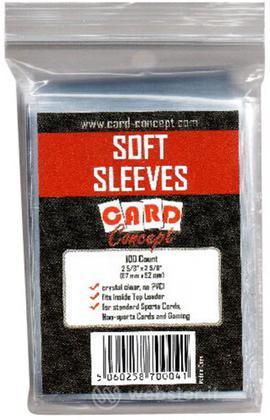 * Bustine Salvacarte Soft Sleeves 100pz * Bustine Salvacarte Soft Sleeves 100pz