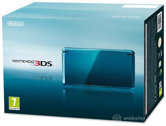 Nintendo 3DS Aqua Blue Nintendo 3DS Aqua Blue