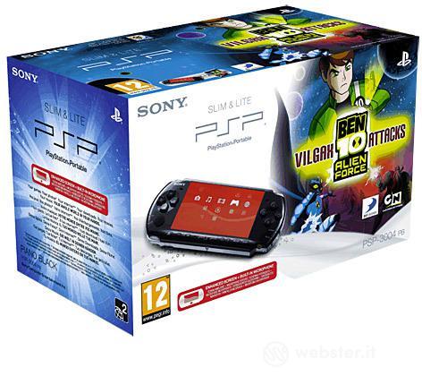 PSP 3000 + Ben 10 Alien F. Vilgax Attack PSP 3000 + Ben 10 Alien F. Vilgax Attack