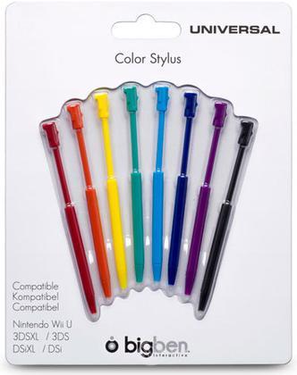 BB Stylus Colorati Pack 8 pezzi Wii U BB Stylus Colorati Pack 8 pezzi Wii U