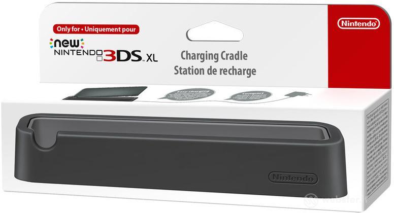 Nintendo New 3DS XL Stand Ricarica Nero Nintendo New 3DS XL Stand Ricarica Nero