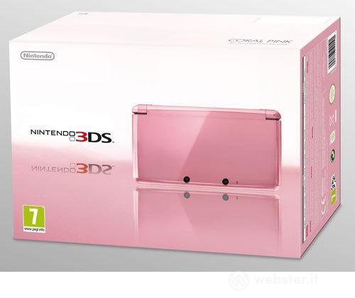 Nintendo 3DS Rosa Corallo Nintendo 3DS Rosa Corallo