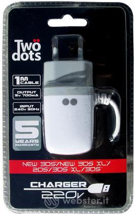 TWO DOTS Alimentatore compatib.3DS/3DSXL TWO DOTS Alimentatore compatib.3DS/3DSXL