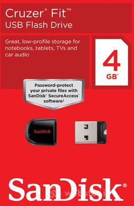 Sandisk Cruzer Fit 4GB Sandisk Cruzer Fit 4GB