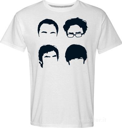 T-Shirt Big Bang Theory Faces L T-Shirt Big Bang Theory Faces L