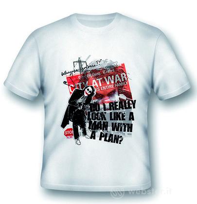 T-Shirt Joker A Man With a Plan XL T-Shirt Joker A Man With a Plan XL