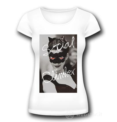 T-Shirt Catwoman Social Climber Donna XS T-Shirt Catwoman Social Climber Donna XS