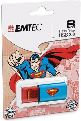 USB Key 8GB DC COMICS Superman 2D USB Key 8GB DC COMICS Superman 2D