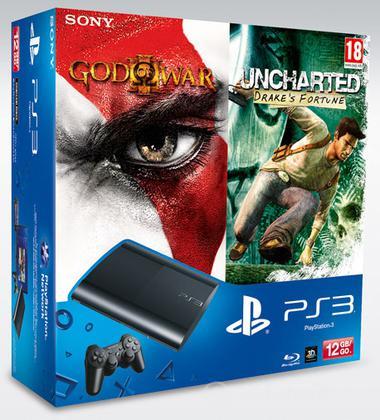 Playstation 3 12 Gb+Ess. GOW3+Ess. Unch Playstation 3 12 Gb+Ess. GOW3+Ess. Unch