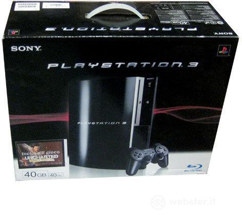 Playstation 3 40 GB + Uncharted:Drake F. Playstation 3 40 GB + Uncharted:Drake F.