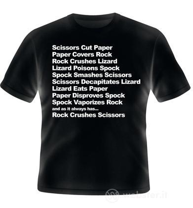 T-Shirt RockPaperScissorLizardSpock S T-Shirt RockPaperScissorLizardSpock S