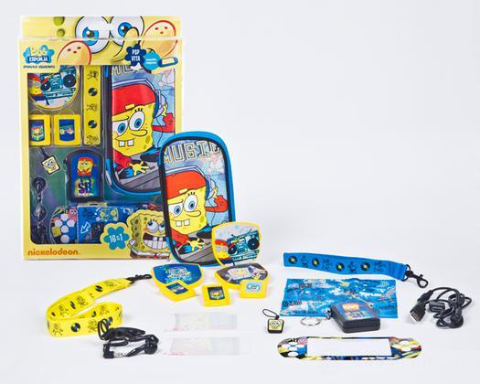 Kit 16 Accessori Spongebob PSP-PSVITA Kit 16 Accessori Spongebob PSP-PSVITA