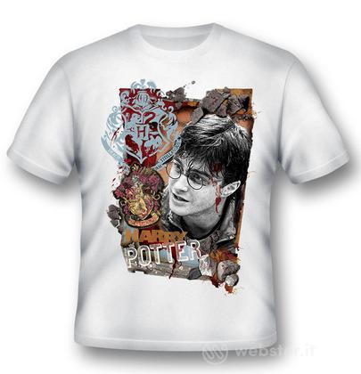T-Shirt Harry Potter Titillandus White S T-Shirt Harry Potter Titillandus White S