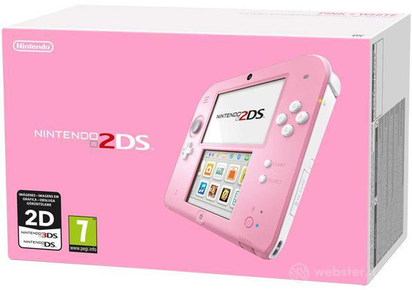 Nintendo 2DS - Rosa + Bianco Nintendo 2DS - Rosa + Bianco