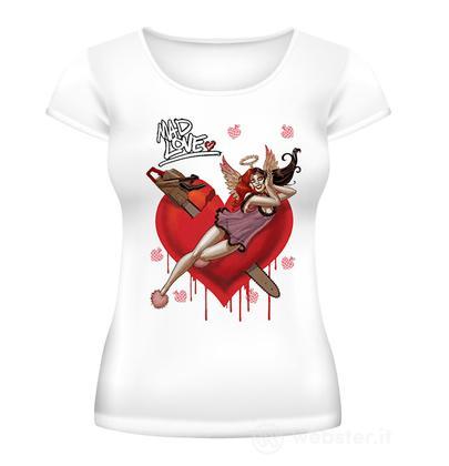 T-Shirt Harley Quinn Mad Love Donna XS T-Shirt Harley Quinn Mad Love Donna XS