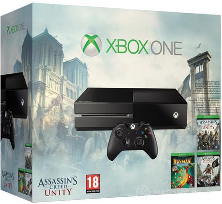 XBOX ONE+AC Unity+AC 4+Rayman Legends XBOX ONE+AC Unity+AC 4+Rayman Legends