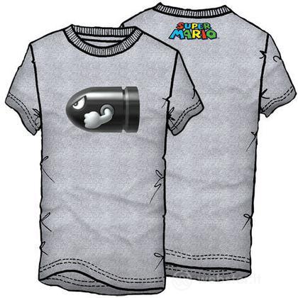 T-Shirt Supermario Proiettile Tg.L T-Shirt Supermario Proiettile Tg.L