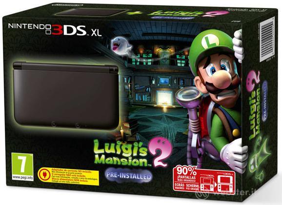 Nintendo 3DS XL Black+Luigi's Mansion 2 Nintendo 3DS XL Black+Luigi's Mansion 2