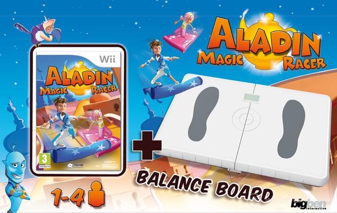 Aladin Magic Racer + Balance Board BigB Aladin Magic Racer + Balance Board BigB
