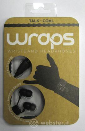 BB Auricolare Wraps Wristband Nero BB Auricolare Wraps Wristband Nero