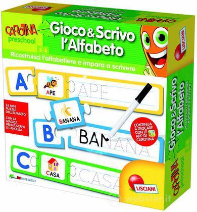 Carotina Gioco e Scrivo L'Alfabeto Carotina Gioco e Scrivo L'Alfabeto
