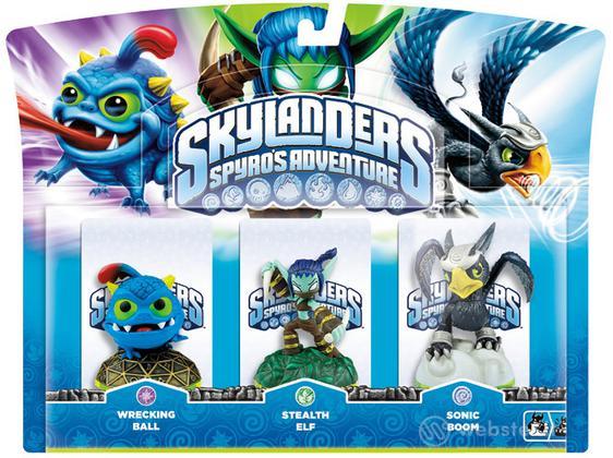 Skylanders StealthE+WreckingB+SonicBoom Skylanders StealthE+WreckingB+SonicBoom