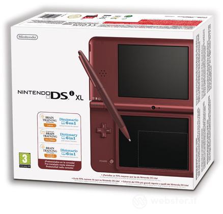 Nintendo DSi XL HW Rosso Vinaccia Nintendo DSi XL HW Rosso Vinaccia
