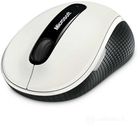 MS Wireless Mobile Mouse 4000 White MS Wireless Mobile Mouse 4000 White