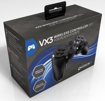 GIOTECK Controller Wrlss VX3 PS3 Nero GIOTECK Controller Wrlss VX3 PS3 Nero