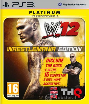 WWE 12 Wrestlemania PLT WWE 12 Wrestlemania PLT