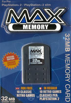 DATEL PS2 - Memory Max 32MB+CD 10 giochi DATEL PS2 - Memory Max 32MB+CD 10 giochi