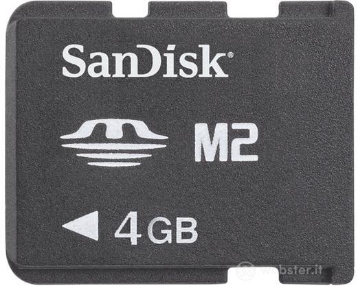 PSP SanDisk Memory Stick Micro M2 4 Gb PSP SanDisk Memory Stick Micro M2 4 Gb