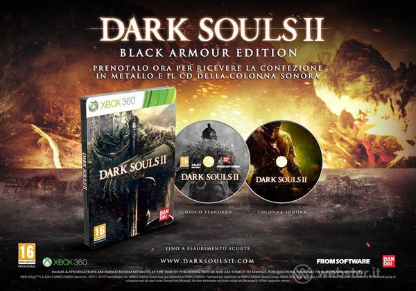 Dark Souls 2 Black Armor Day One Edition Dark Souls 2 Black Armor Day One Edition
