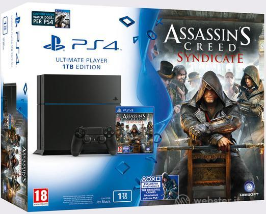 Playstation 4 1TB + Ass. Creed Syndicate Playstation 4 1TB + Ass. Creed Syndicate