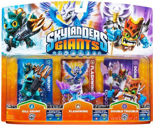 Skylanders Flashwing+G.Grunt+DTrouble(G) Skylanders Flashwing+G.Grunt+DTrouble(G)