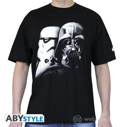 T-Shirt Star Wars - Vader & Trooper L T-Shirt Star Wars - Vader & Trooper L