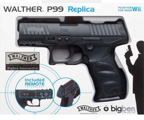 WII Pistola P99+Remote integrato Bigben WII Pistola P99+Remote integrato Bigben