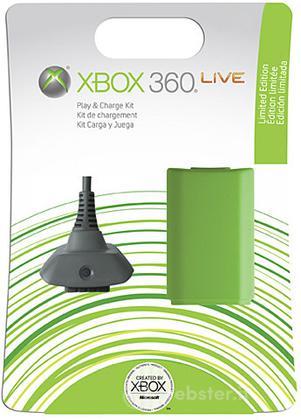 MICROSOFT X360 Kit Play & Charge Green MICROSOFT X360 Kit Play & Charge Green