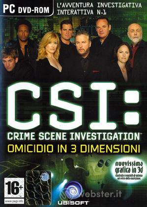 Crime Scene Investigation 3 Dimension of Crime Scene Investigation 3 Dimension of
